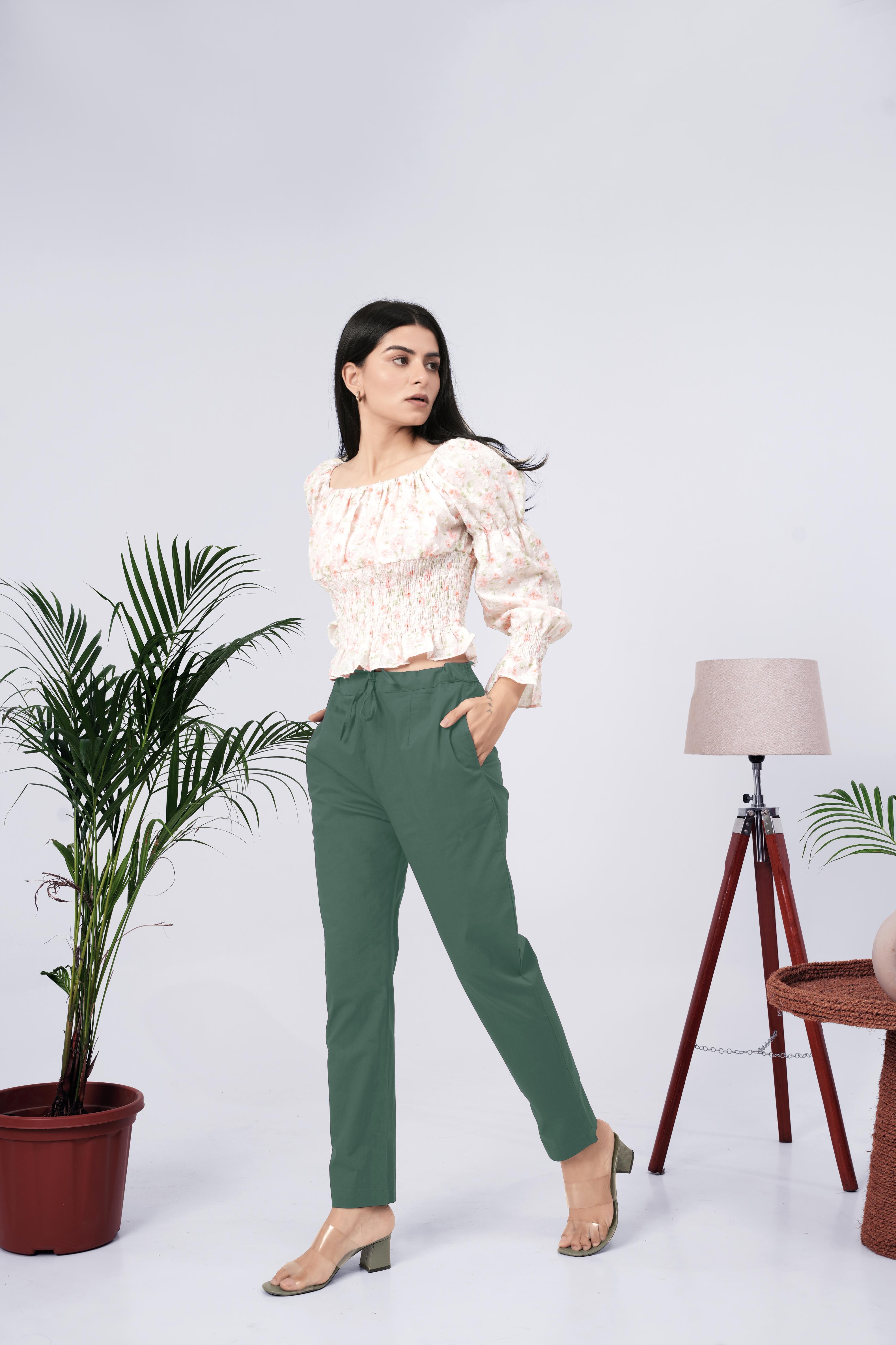 LarQi Moss Stretch Pants