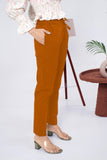 LarQi Dark Yellow Stretch Pants