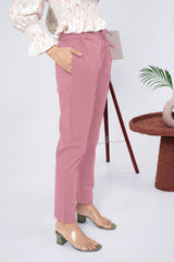 LarQi Light Pink Stretch Pants