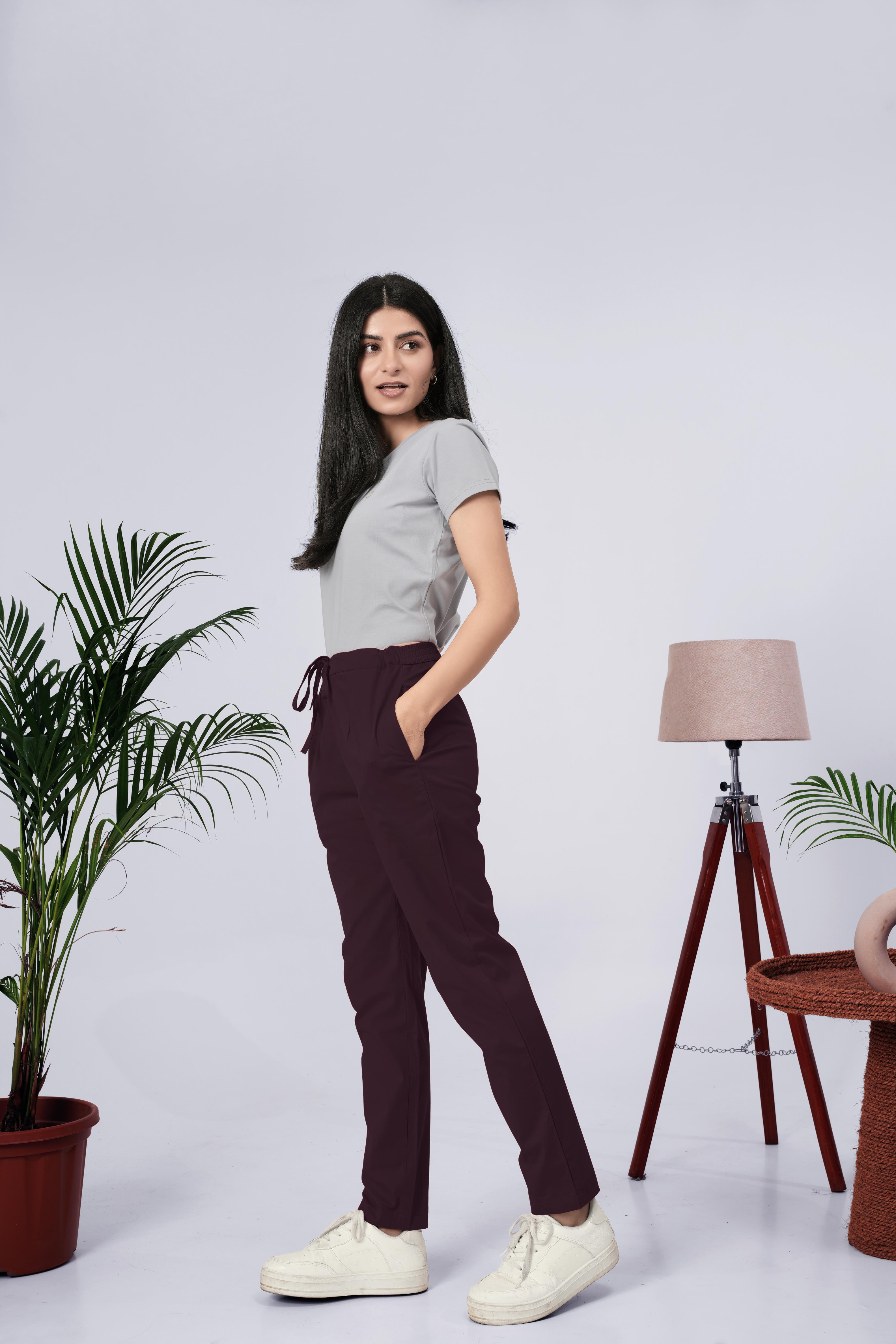LarQi Light Brown Stretch Pants