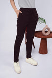 LarQi Brown Stretch Pants