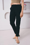 LarQi Dark Green Stretch Pants