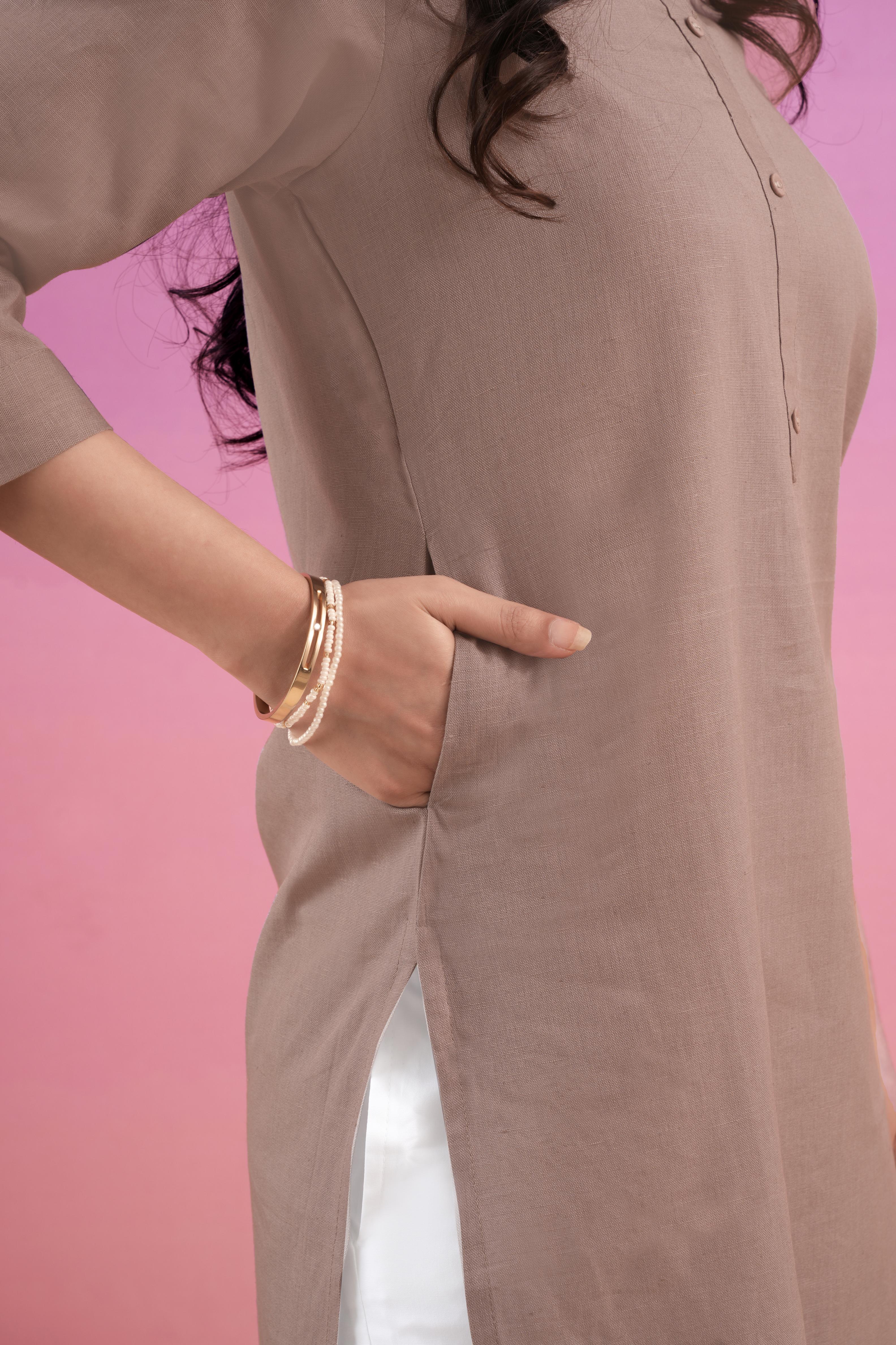 LarQi Fawn Long Kurti