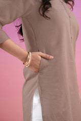 LarQi Fawn Long Kurti