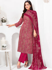 Larqi Women Pure Cotton Pink 3 Pcs Set