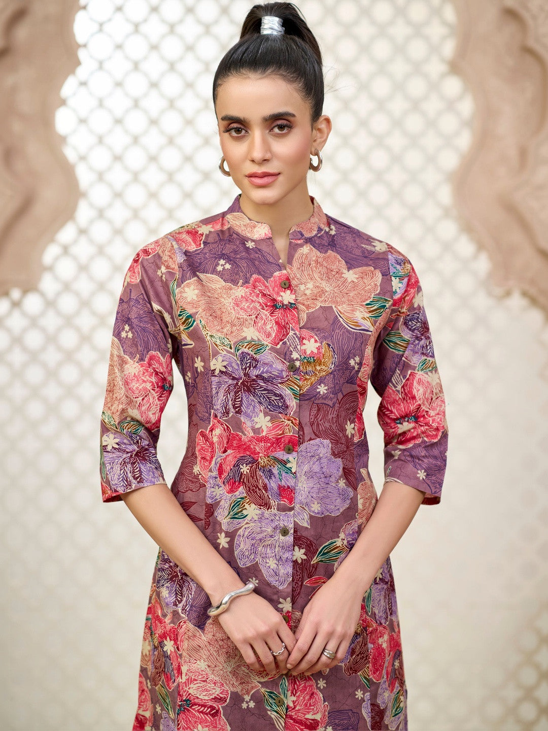 Larqi Women Pure Cotton  Co Ords